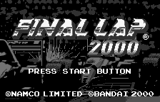 Final Lap 2000 screenshot 4 for WonderSwan